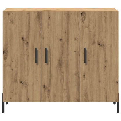 Sideboard Artisan-Eiche 90 x 34 x 80 cm Holzwerkstoff