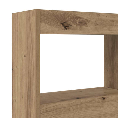 Kopfteil Artisan-Eiche 120 x 17 x 102 cm Holzwerkstoff