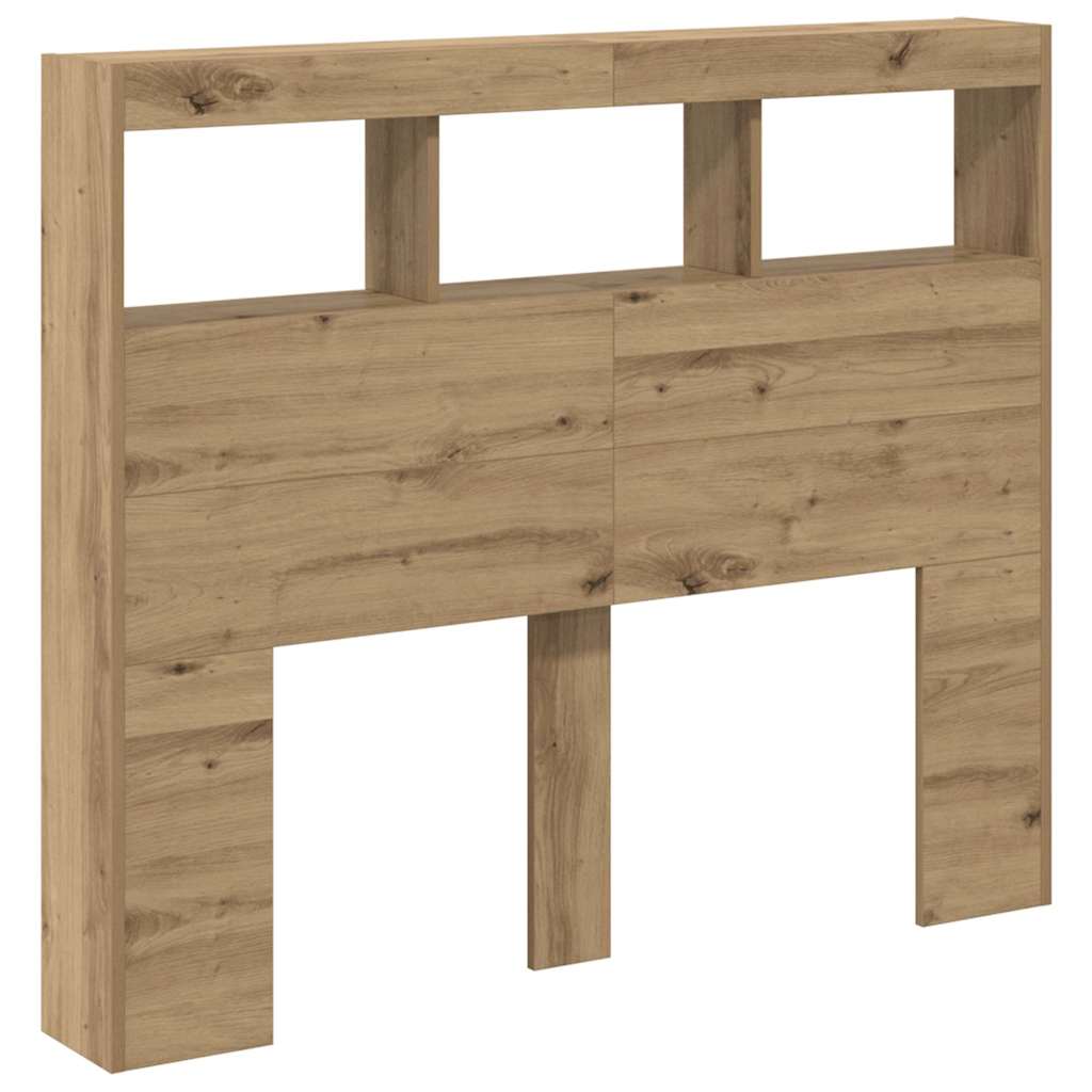 Kopfteil Artisan-Eiche 120 x 17 x 102 cm Holzwerkstoff