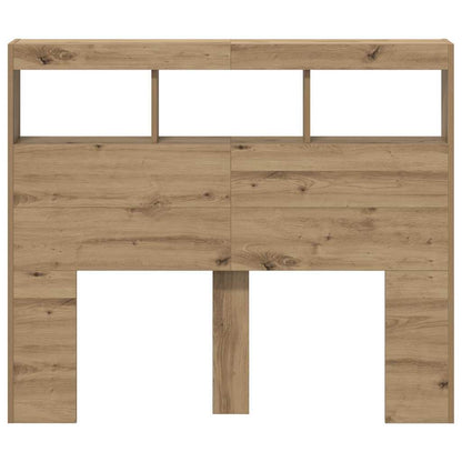 Kopfteil Artisan-Eiche 120 x 17 x 102 cm Holzwerkstoff