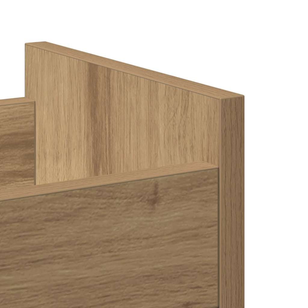 Schrank Mit Rad Artisan-Eiche 60 x 22 x 79 cm