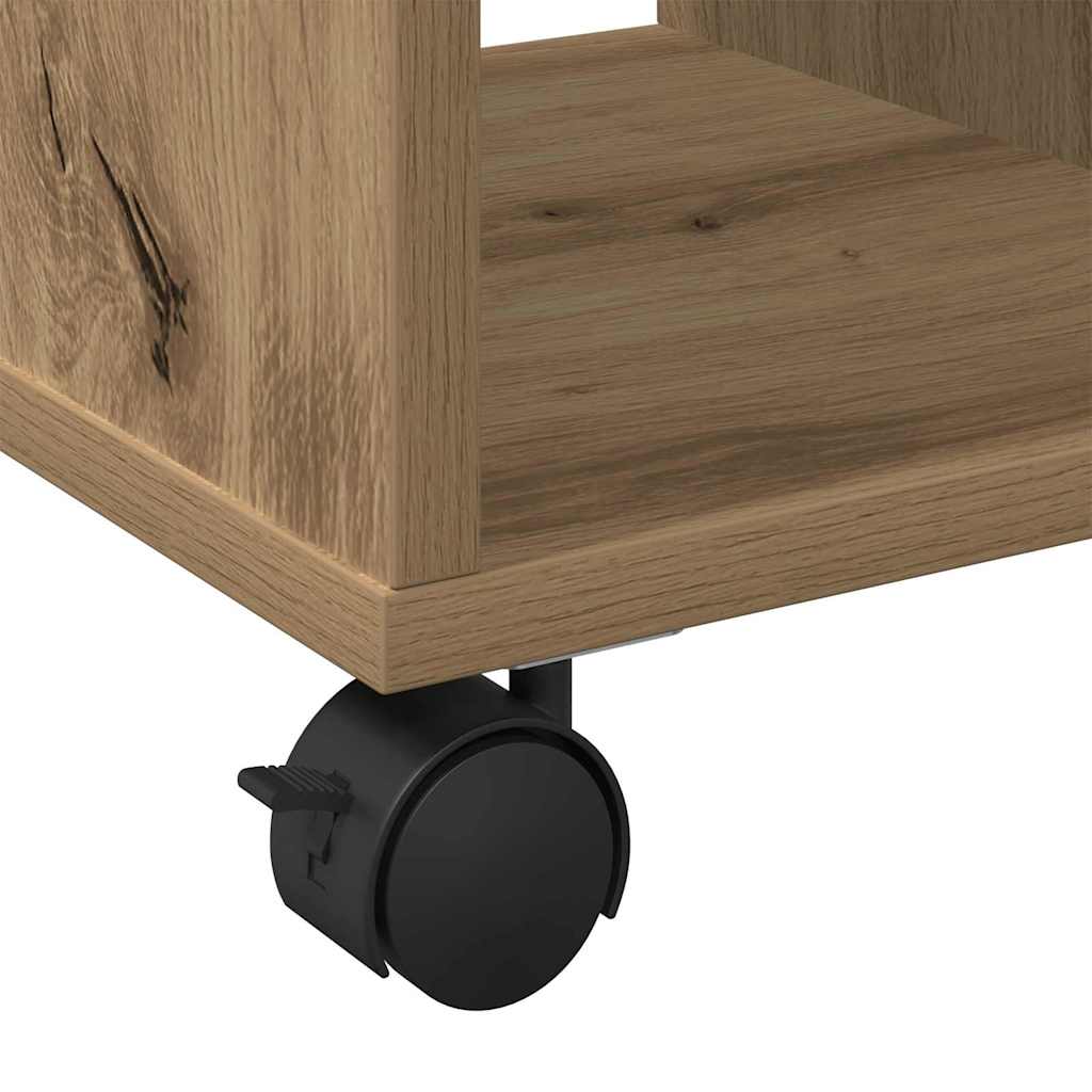 vidaXL Beistelltisch Artisan-Eiche 50 x 30 x 55 cm Holzwerkstoff