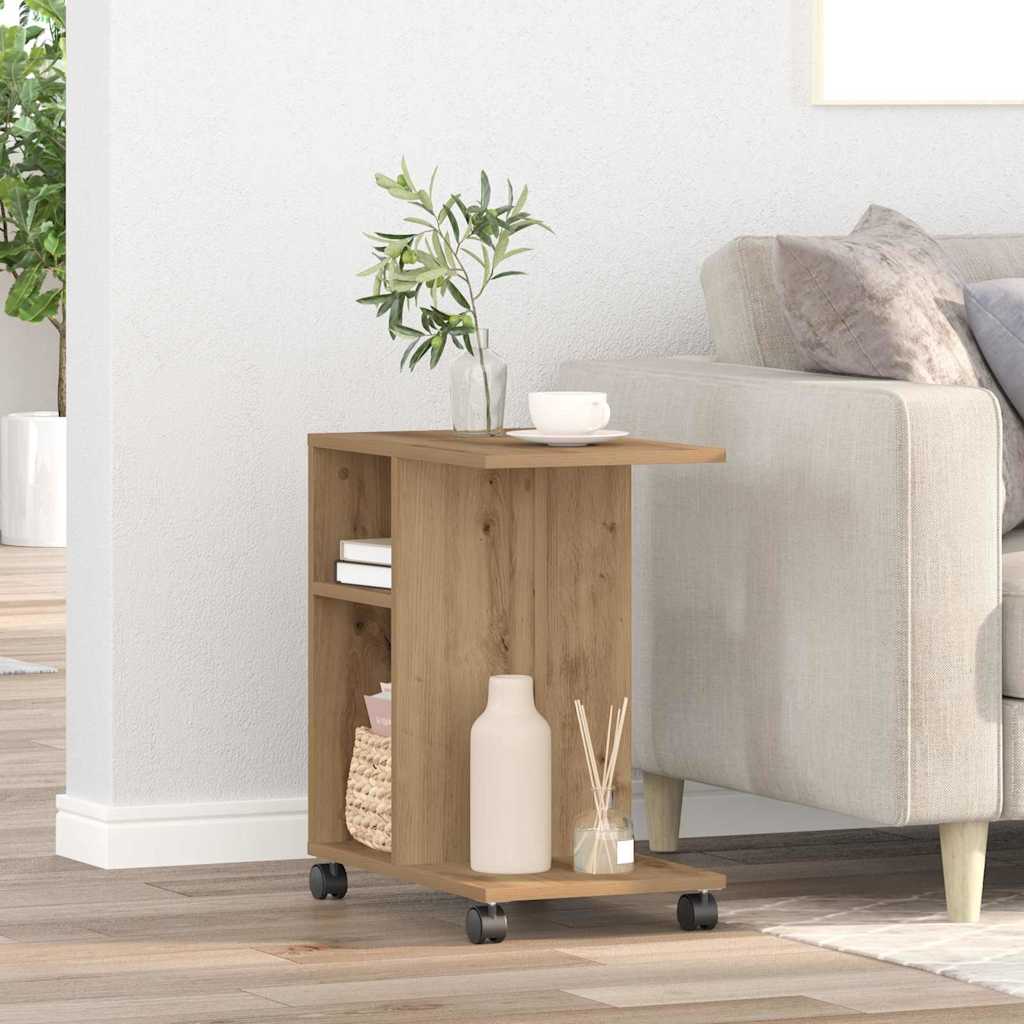vidaXL Beistelltisch Artisan-Eiche 50 x 30 x 55 cm Holzwerkstoff