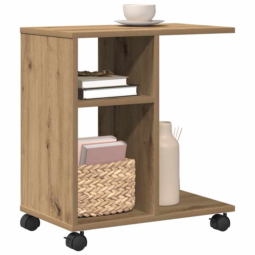 vidaXL Beistelltisch Artisan-Eiche 50 x 30 x 55 cm Holzwerkstoff