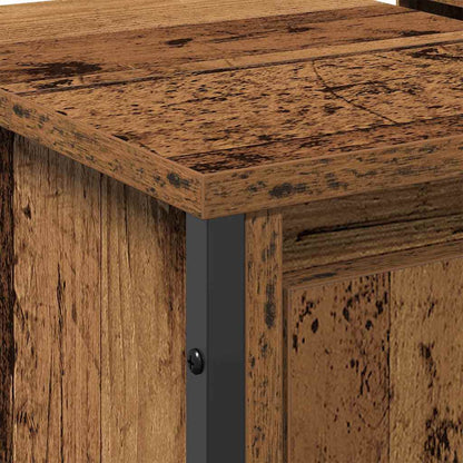 vidaXL Waschbeckenschrank Altholz 60 x 35 x 60 cm Holzwerkstoff