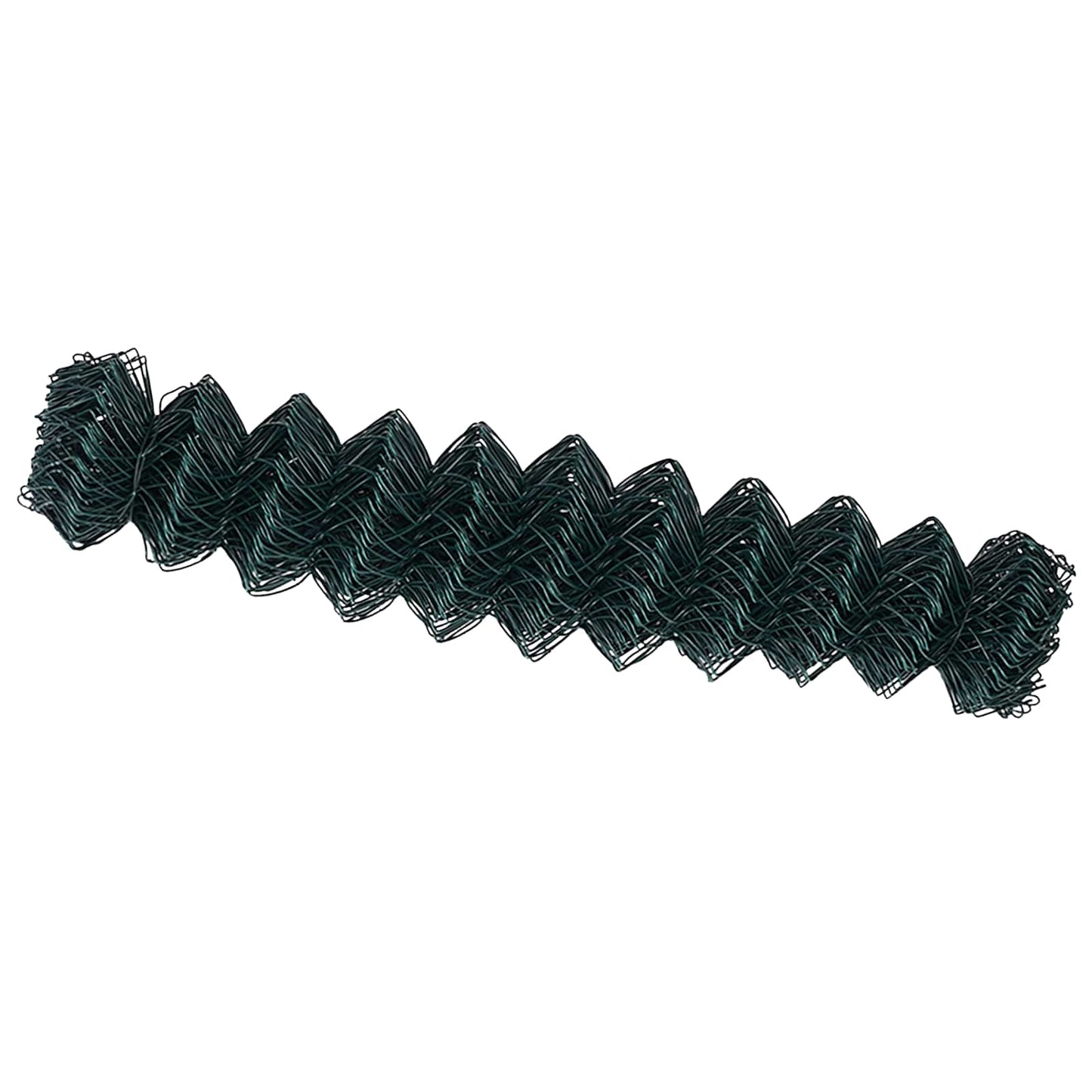 vidaXL Kettenzaun Grün 10 x 1,2 m Stahl