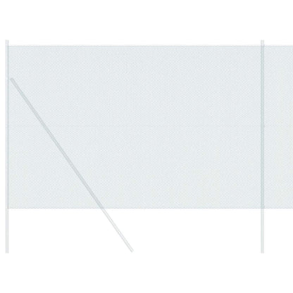 vidaXL Hexagonzaun Grün 1,6 x 10 m PVC