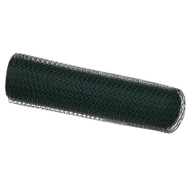 vidaXL Hexagonzaun Grün 0,6 x 100 m PVC