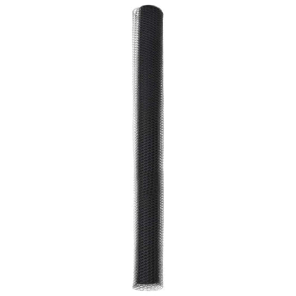 vidaXL Clôture hexagonale grise 1,6 x 100 m PVC