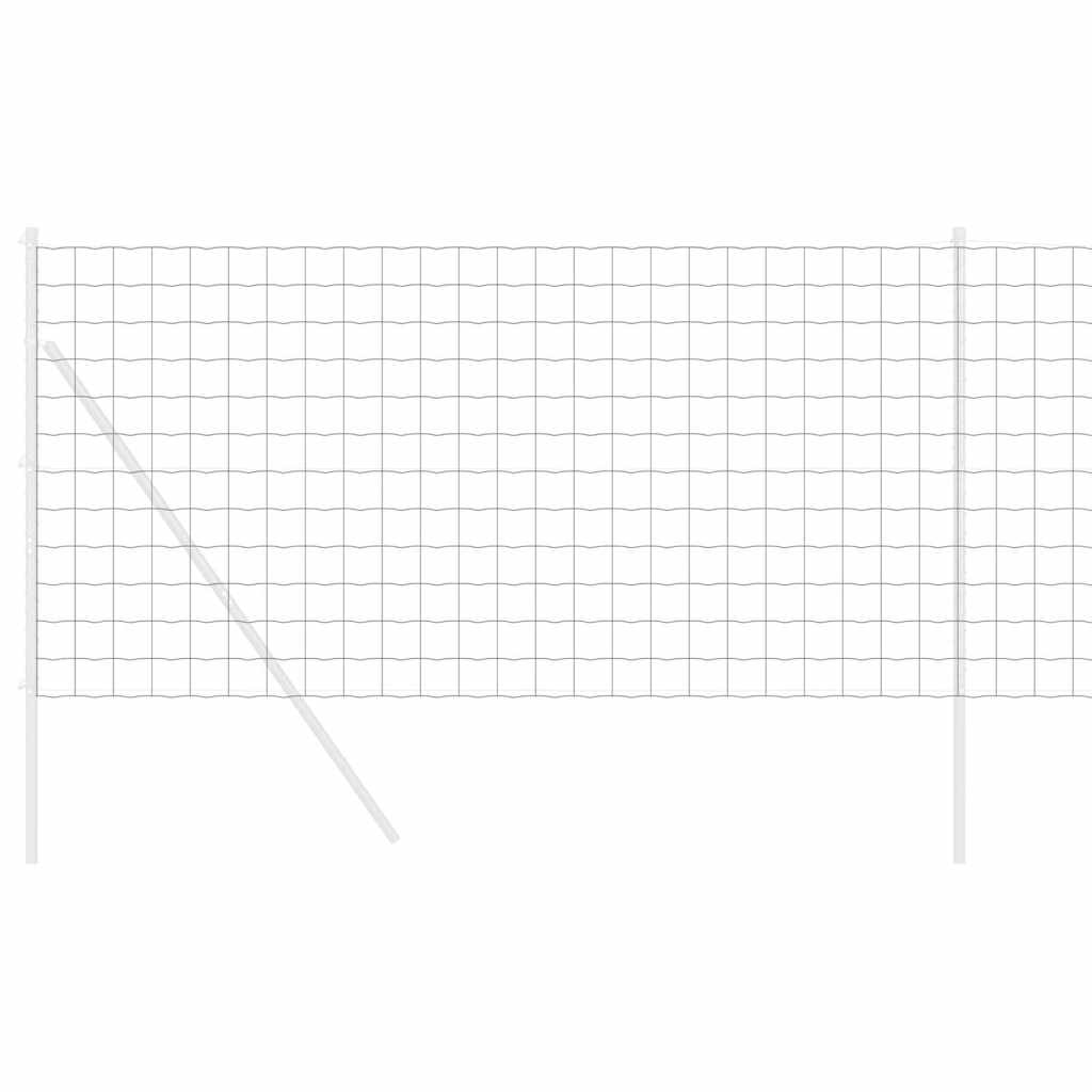 Hexagonzaun Silber 1 x 10 m Verzinkter Stahl