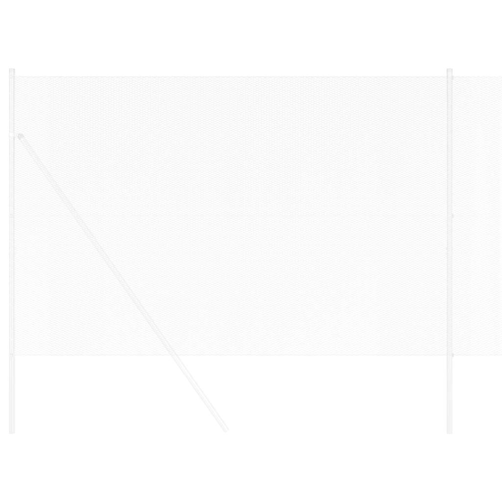 Hexagonzaun Silber 1,6 x 50 m Verzinkter Stahl