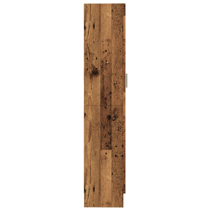 Bücherschrank Altholz-Optik 82,5x30,5x150 cm Holzwerkstoff