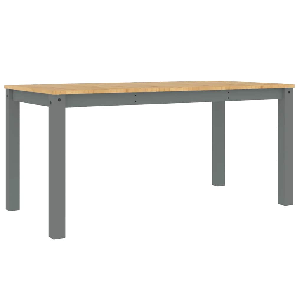 vidaXL 5-tlg. Essgruppe Panama Grau Massivholz Kiefer