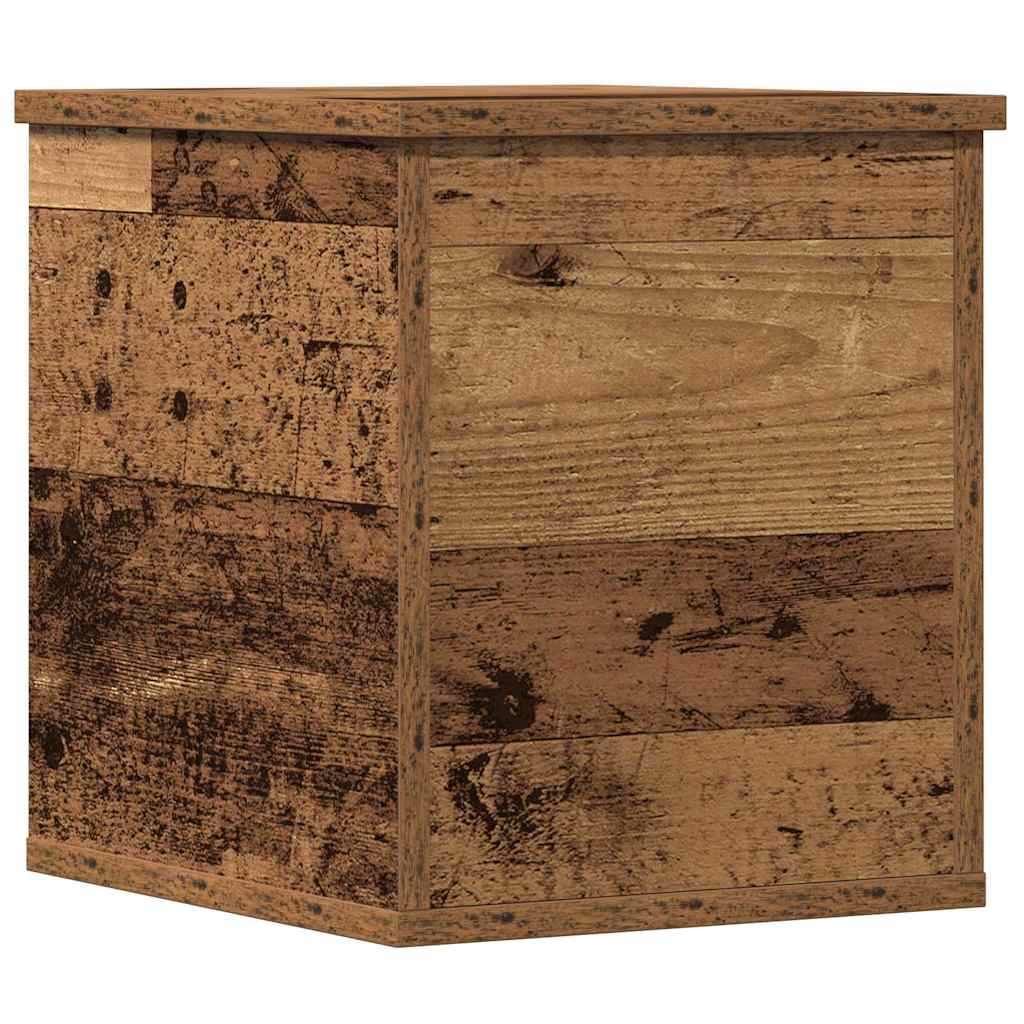 Aufbewahrungsbox Altholz 30 x 35 x 35 cm Holzwerkstoff