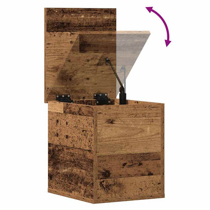 Aufbewahrungsbox Altholz 30 x 35 x 35 cm Holzwerkstoff
