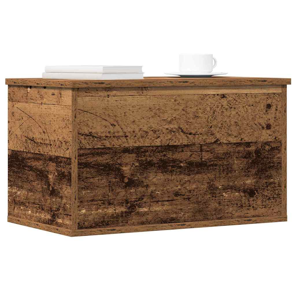 Aufbewahrungsbox Altholz 60 x 35 x 35 cm Holzwerkstoff