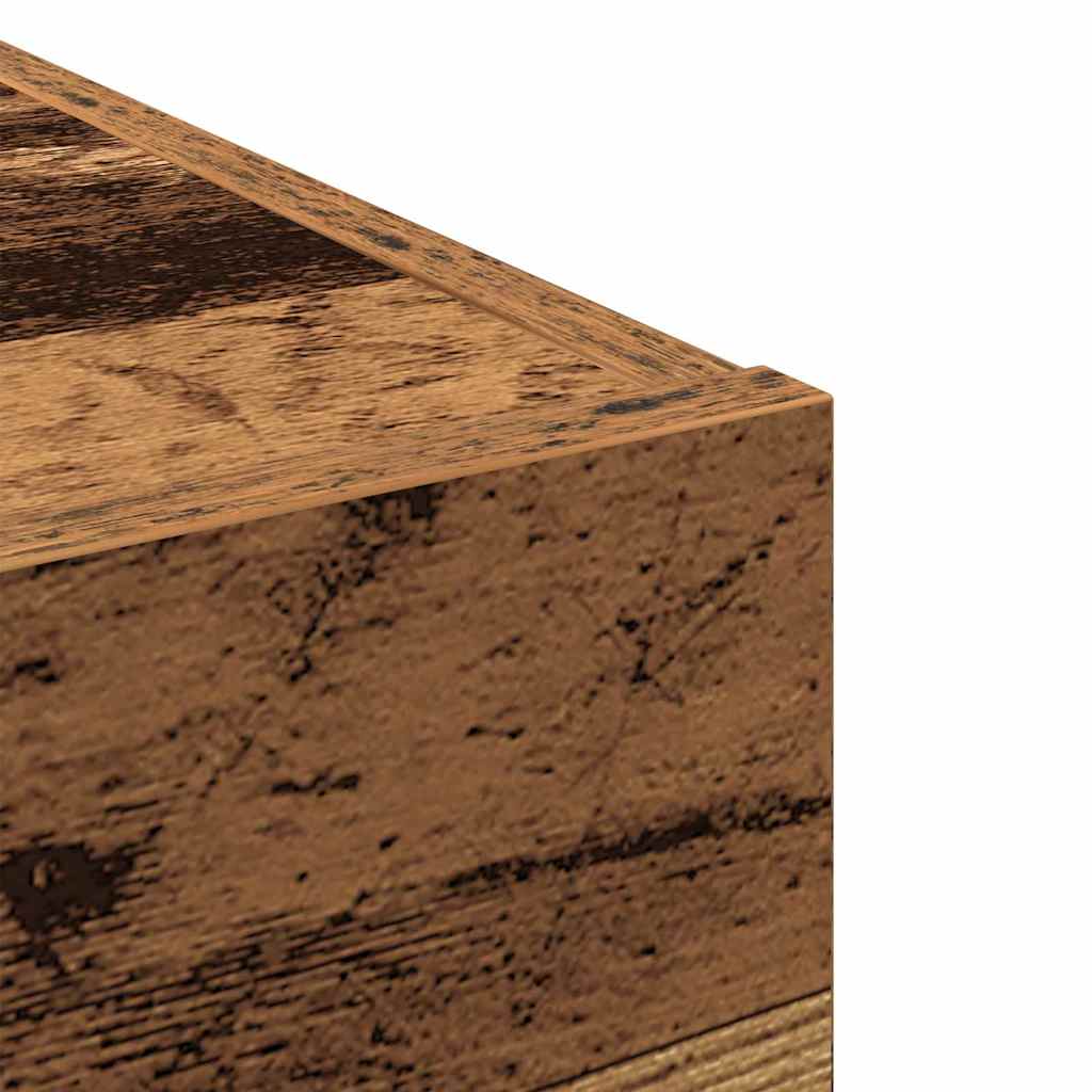 Sideboard mit Schubladen Altholz 30 x 42,5 x 93 cm