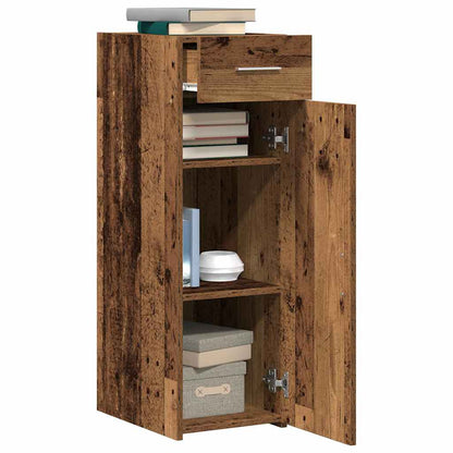 Sideboard mit Schubladen Altholz 30 x 42,5 x 93 cm