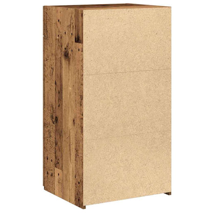 Sideboard mit Schubladen Altholz 50 x 42,5 x 93 cm