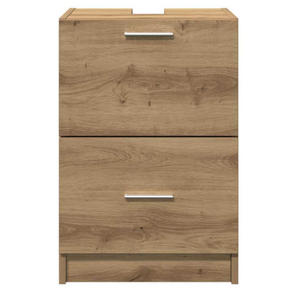 vidaXL Badezimmerschrank Artisan-Eiche 40 x 37 x 59 cm Holzwerkstoff