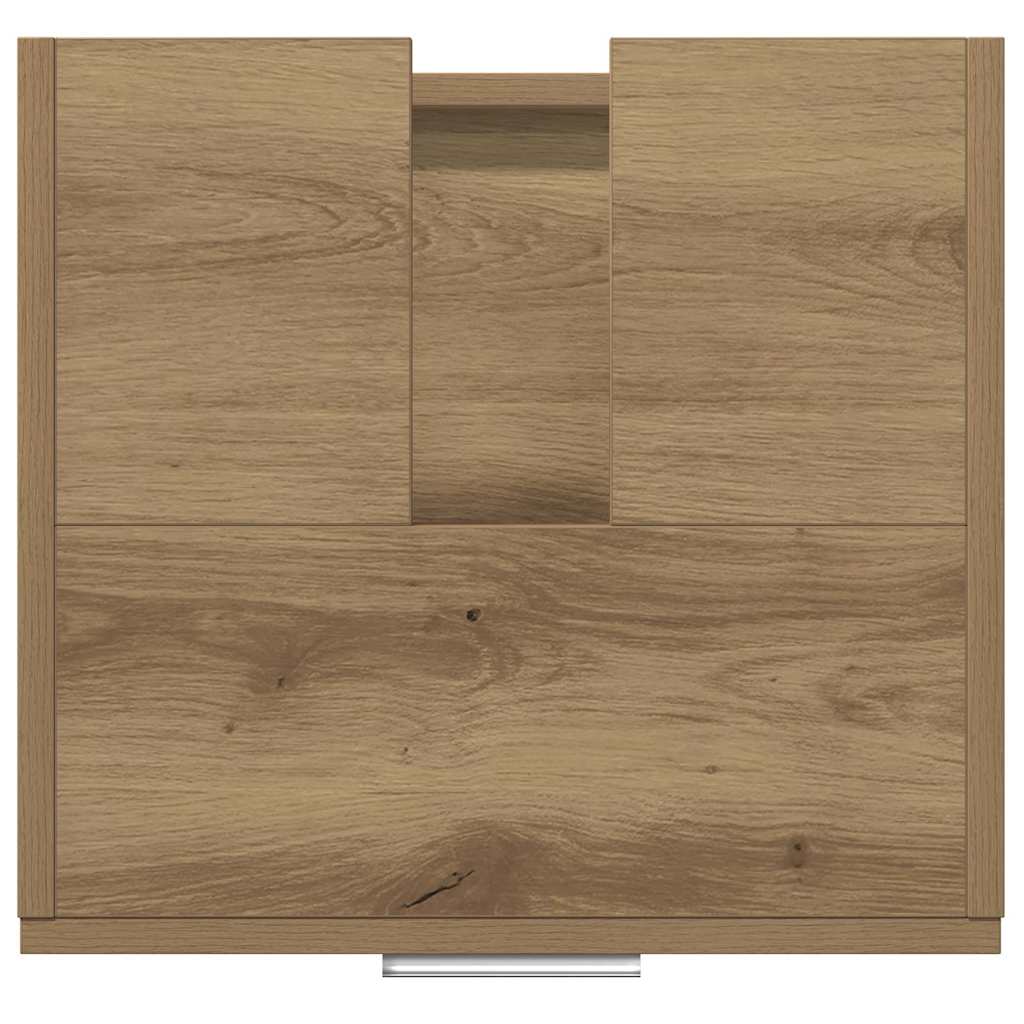 vidaXL Badezimmerschrank Artisan-Eiche 40 x 37 x 59 cm Holzwerkstoff