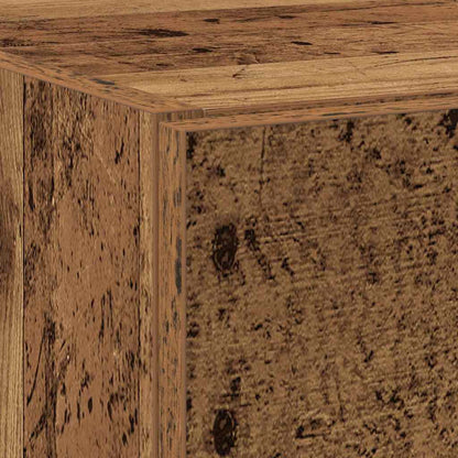 vidaXL Badezimmerschrank mit Tür Altholz 59 x 37 x 59 cm Holzwerkstoff