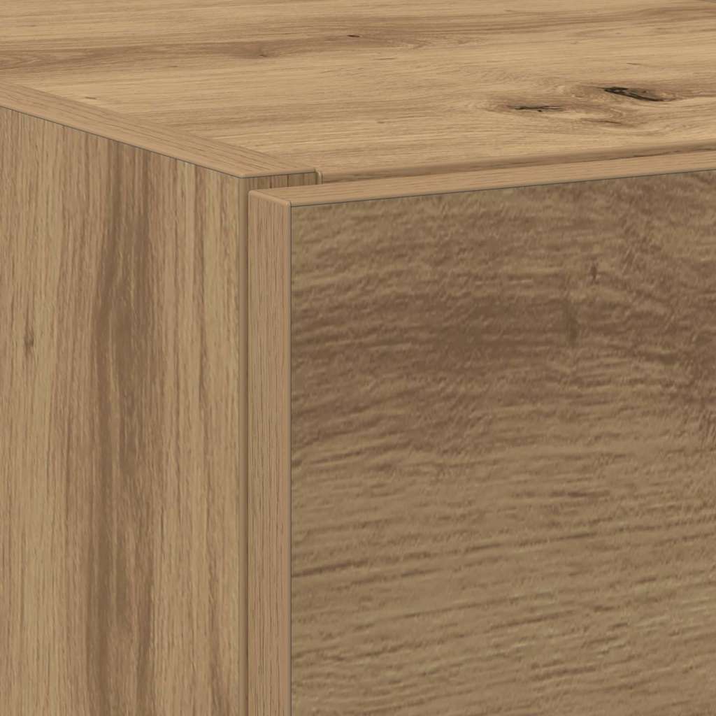 vidaXL Badezimmerschrank Artisan-Eiche 59 x 37 x 59 cm Holzwerkstoff