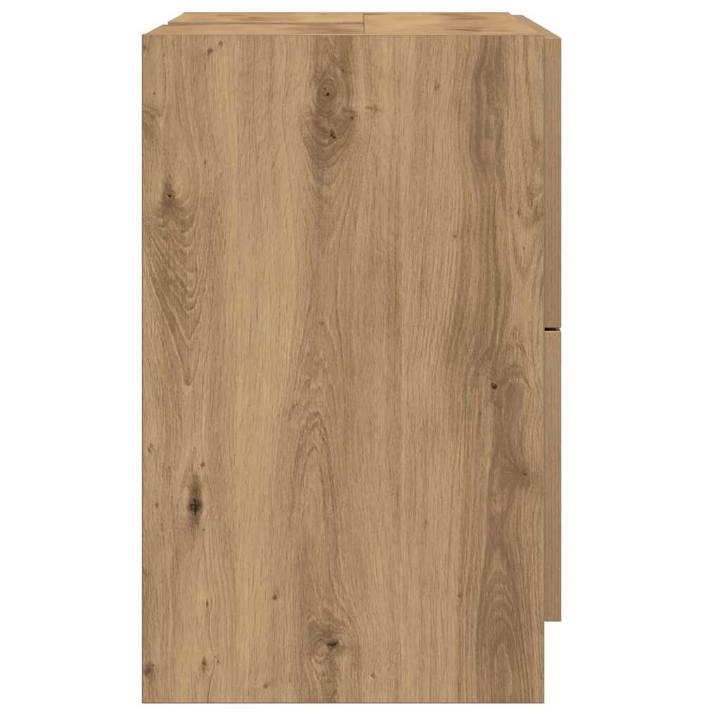 vidaXL Badezimmerschrank Artisan-Eiche 59 x 37 x 59 cm Holzwerkstoff