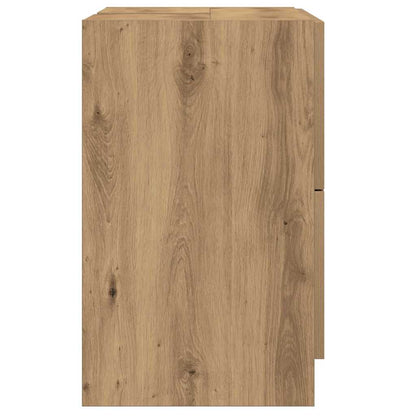 vidaXL Badezimmerschrank Artisan-Eiche 59 x 37 x 59 cm Holzwerkstoff