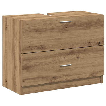 vidaXL Badezimmerschrank Artisan-Eiche 78 x 37 x 59 cm Holzwerkstoff