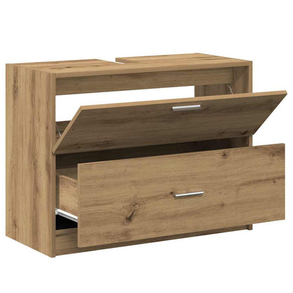 Badezimmerschrank Artisan-Eiche 78 x 37 x 59 cm Holzwerkstoff