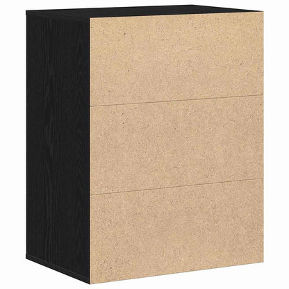 Schubladenschrank Schwarz 60 x 41 x 76 cm Holzwerkstoff