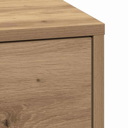 vidaXL Nachttisch Artisan-Eiche 38 x 34 x 61 cm Holzwerkstoff