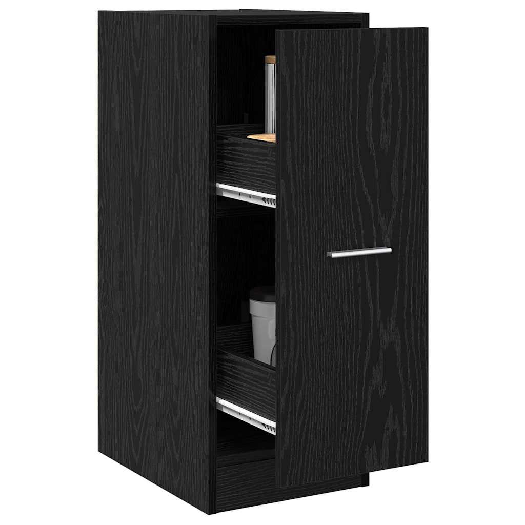 Apothekerschrank Schwarze Eiche 30 x 41 x 77,5 cm Holzwerkstoff