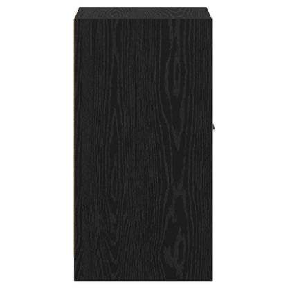 vidaXL Apothekerschrank Schwarze Eiche 40 x 41 x 77.5 cm Holzwerkstoff