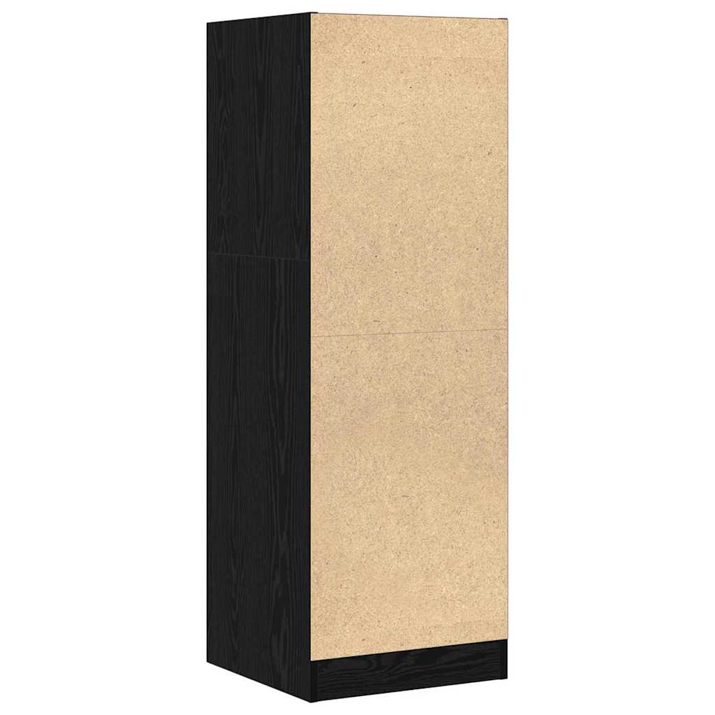vidaXL Apothekerschrank Schwarze Eiche 40 x 41 x 118 cm Holzwerkstoff