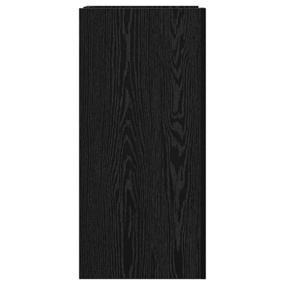 vidaXL Sideboard Schwarz Eichen-Optik 45 x 35 x 75 cm