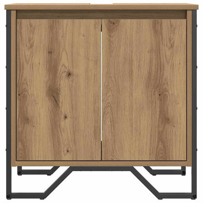 vidaXL Waschbeckenschrank Artisan-Eiche 60 x 35 x 60 cm Holzwerkstoff