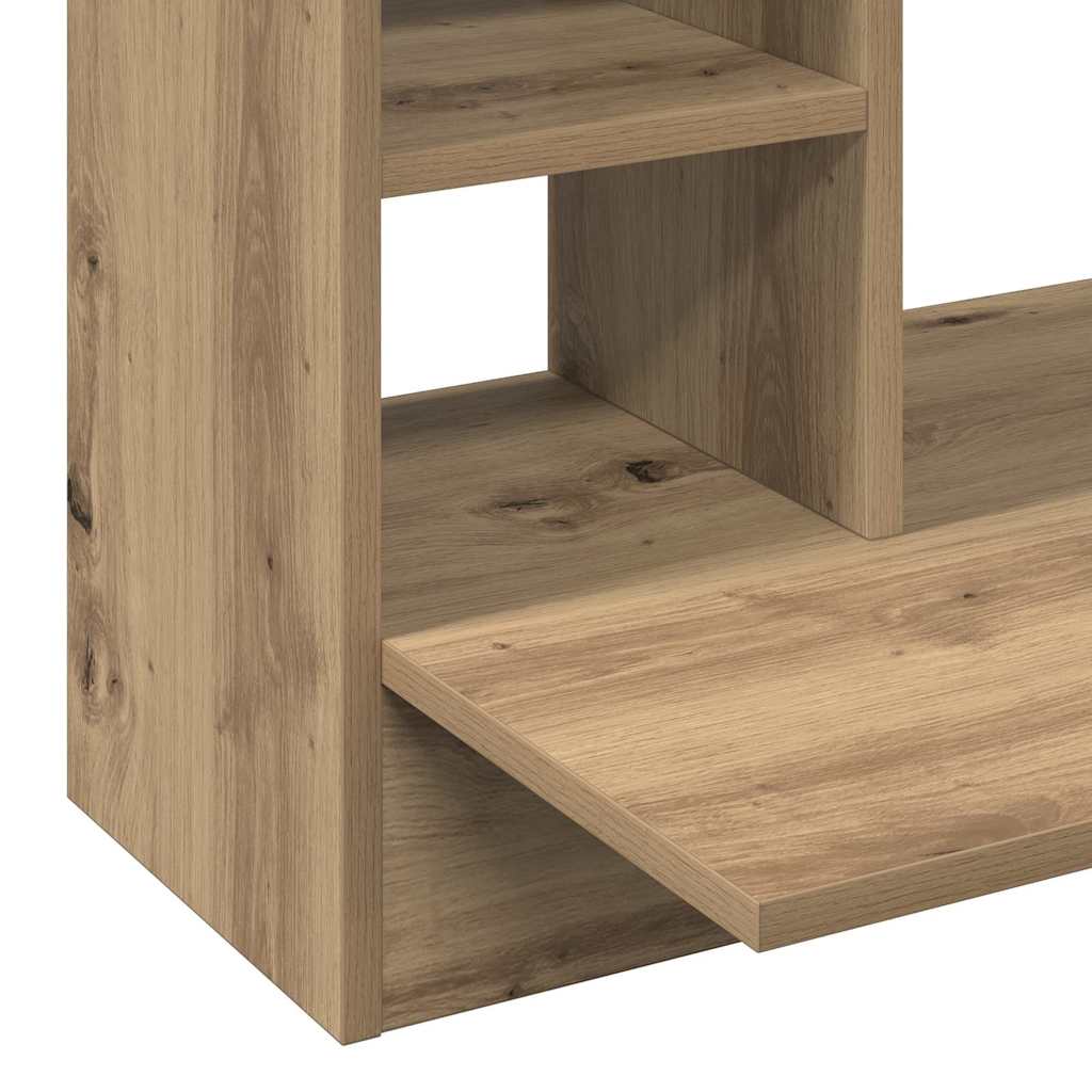 vidaXL Wandtisch Artisan-Eiche 105 x 48 x 75 cm Holzwerkstoff