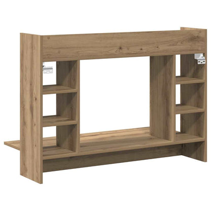 vidaXL Wandtisch Artisan-Eiche 105 x 48 x 75 cm Holzwerkstoff