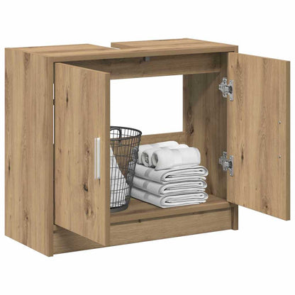 Badezimmerschrank Artisan-Eiche 63 x 29 x 55 cm Holzwerkstoff