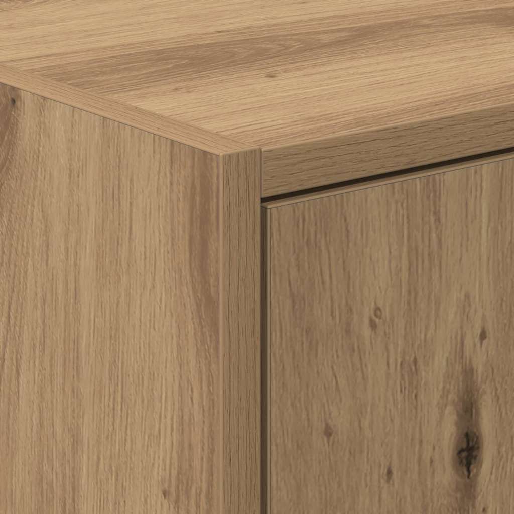 vidaXL Badezimmerschrank Artisan-Eiche 90 x 29 x 55 cm Holzwerkstoff
