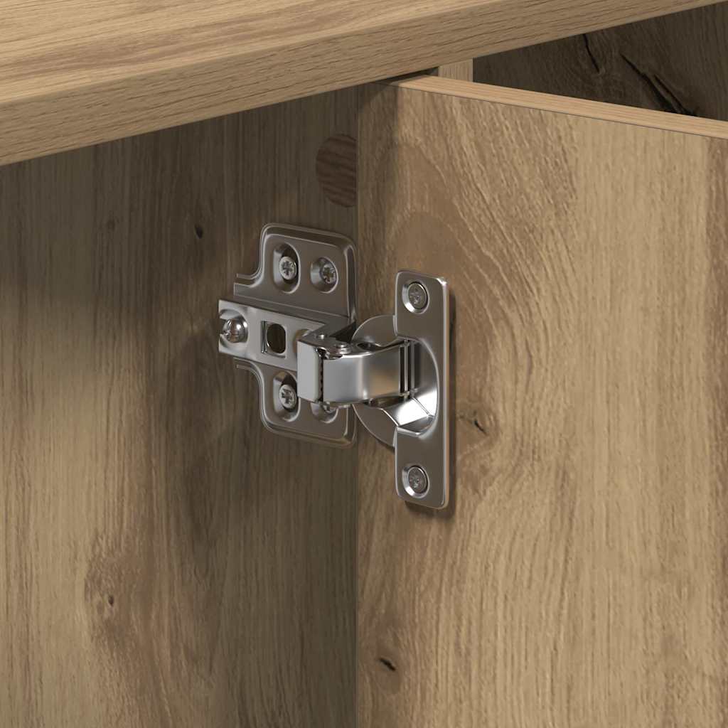 vidaXL Badezimmerschrank Artisan-Eiche 90 x 29 x 55 cm Holzwerkstoff