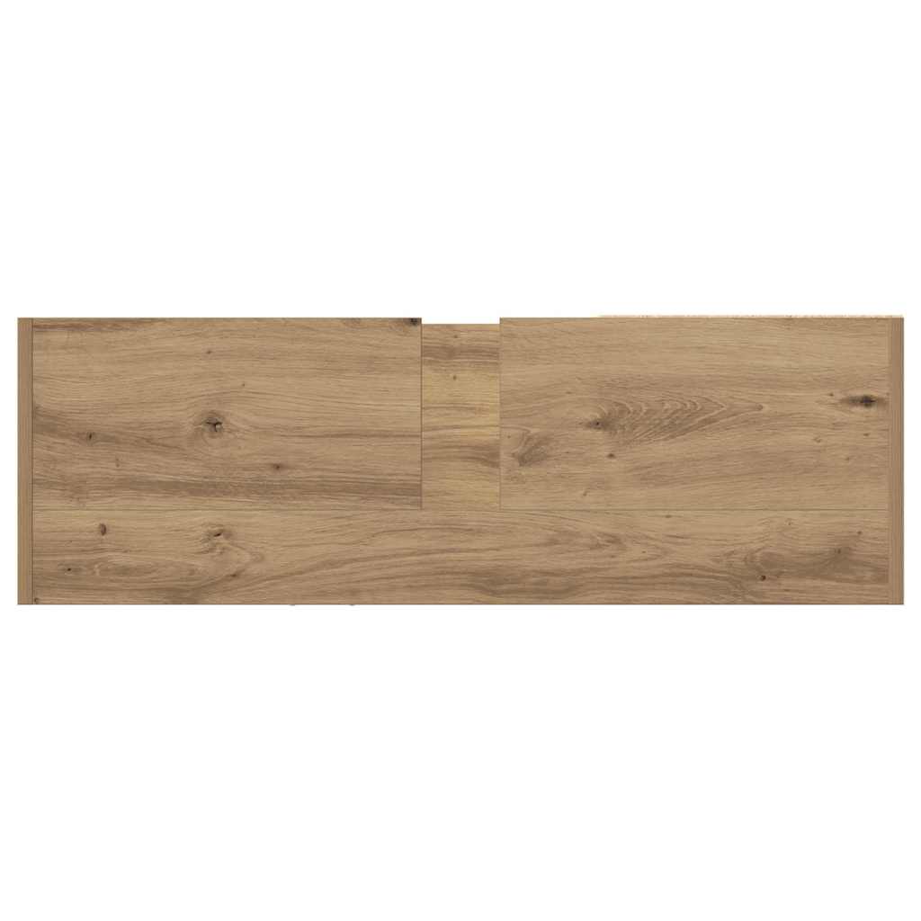 vidaXL Badezimmerschrank Artisan-Eiche 90 x 29 x 55 cm Holzwerkstoff