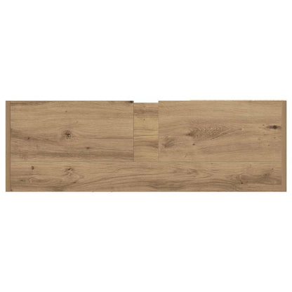 vidaXL Badezimmerschrank Artisan-Eiche 90 x 29 x 55 cm Holzwerkstoff
