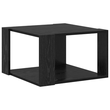 vidaXL Couchtisch Schwarz Eichen-Optik 51,5 x 51,5 x 30 cm
