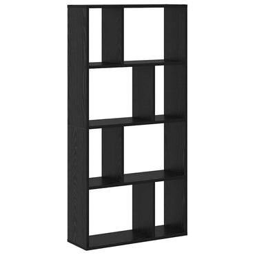 vidaXL Bücherregal Schwarz Eichen-Optik 70 x 20 x 102.5 cm