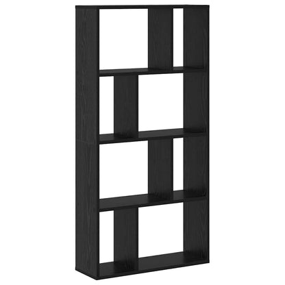 vidaXL Bücherregal Schwarz Eichen-Optik 70 x 20 x 102.5 cm