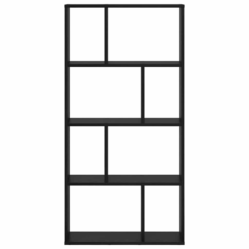 vidaXL Bücherregal Schwarz Eichen-Optik 70 x 20 x 102.5 cm
