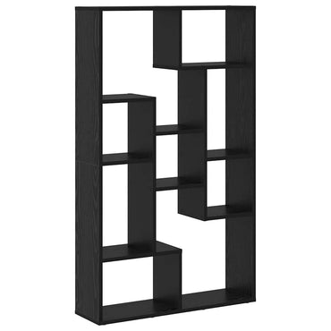 vidaXL Bücherregal Schwarz Eichen-Optik 72 x 20 x 102,5 cm